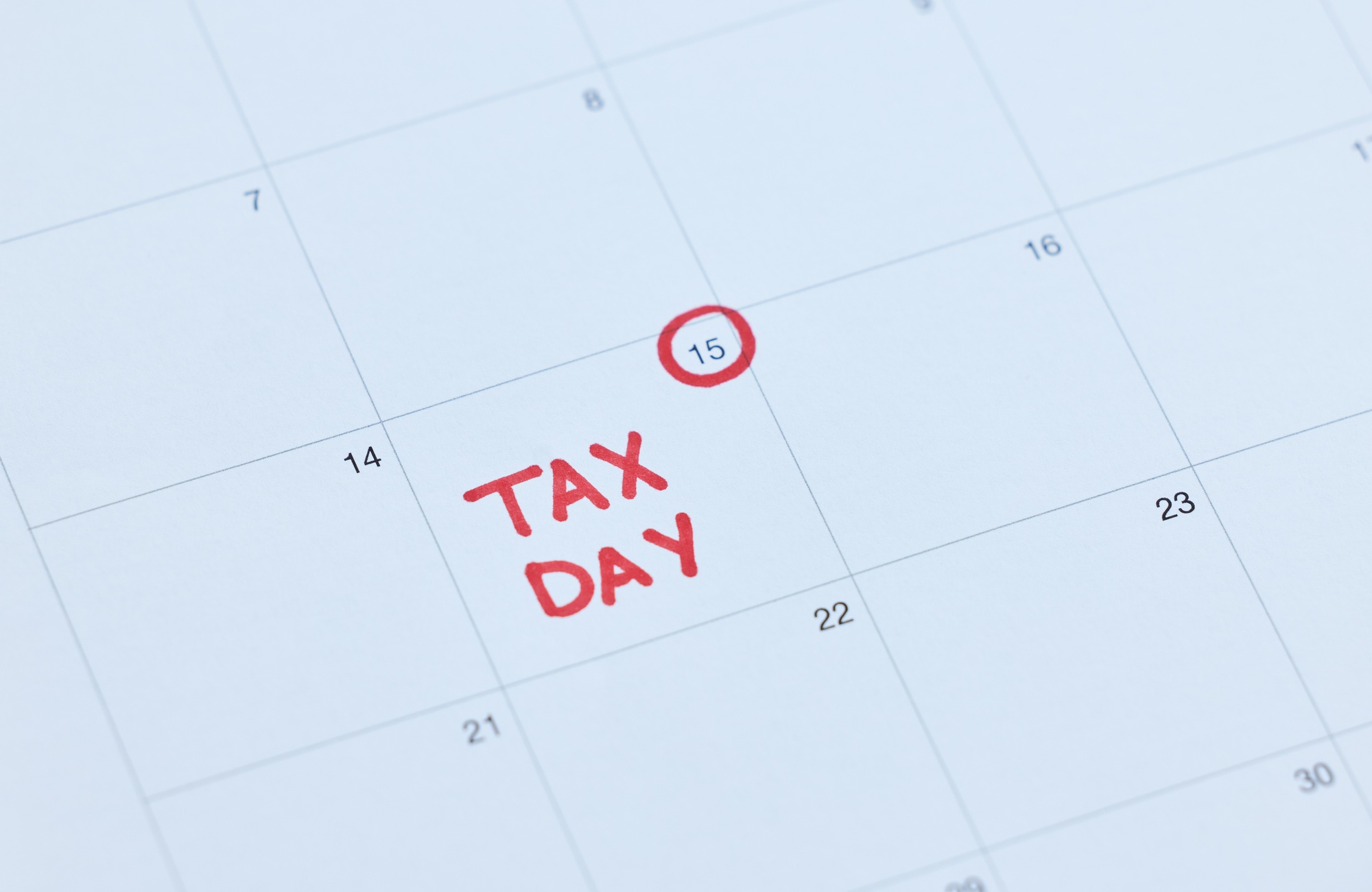 Did You Finish Your Taxes?